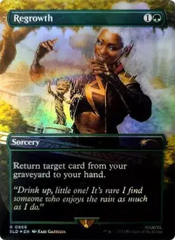 Regrowth (Rainbow Foil) -Foil Near Mint MTG Secret Lair - Image 1