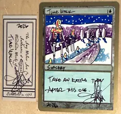 MTG Time Walk Altered Berlin World Championships Amy WEBER - Image 1