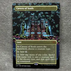 MTG Cavern of Souls Borderless The Lost Caverns of Ixalan LCI #360 Non-Foil NM - Image 1