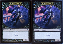 MTG Vampire Token Playset x4 | Innistrad | NM | 2/2 Flying Playset x4 | Tribal | - Image 4