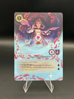 Belle - Accomplished Mystic Full Art - Hand Painted 🎨 Disney Lorcana TCG - Image 1