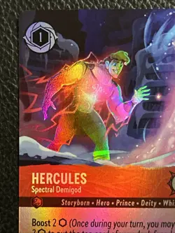 Disney Lorcana Hercules Spectral Demigod Epic Winterspell 214/204 - Image 5