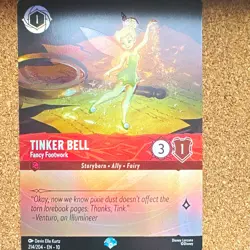 Disney Lorcana TCG Tinker Bell - Fancy Footwork 214/204 Foil - Image 1