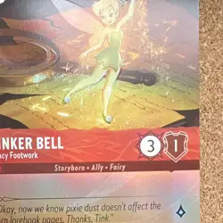 Disney Lorcana TCG Tinker Bell - Fancy Footwork 214/204 Foil - Image 5