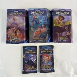 3 Lorcana Rise Of The Floodborn Empty Starter Boxes & Accessories No Foil Cards - Image 1
