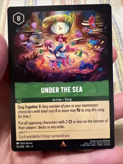 Under the Sea Lorcana Disney Ursula’s Revenge NM RARE card - Image 1