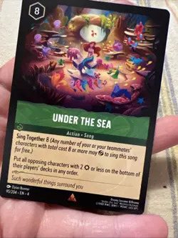Under the Sea Lorcana Disney Ursula’s Revenge NM RARE card - Image 4