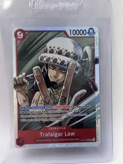 Trafalgar Law OP14-009 One Piece The Azure Sea's Seven Super Rare Near Mint - Image 1