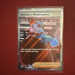 Pokemon TCG Xerosic's Machinations Holo Ultra Rare Shrouded Fables 89/64 - Image 1