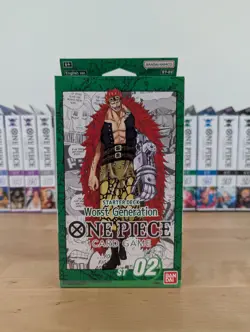 ONE PIECE TCG: Worst Generation Starter Deck (ST-02) New/Sealed 811039038397 - Image 1