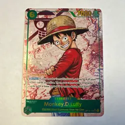 One Piece CCG Monkey D. Luffy SEC Alt Art Foil EN OP13-118 - Image 1