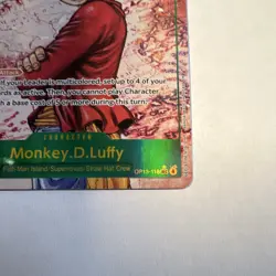 One Piece CCG Monkey D. Luffy SEC Alt Art Foil EN OP13-118 - Image 4