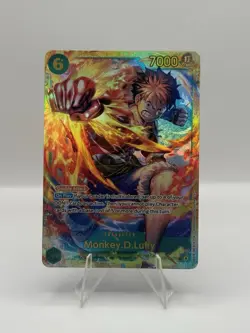 One Piece TCG Monkey D. Luffy SEC Carrying On His Will Op13-118 ENG - Image 1