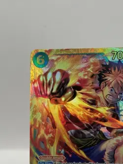 One Piece TCG Monkey D. Luffy SEC Carrying On His Will Op13-118 ENG - Image 2