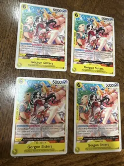 Gorgon Sisters Playset - OP14-105 x4 - The Azure Sea's Seven - One Piece TCG NM - Image 2