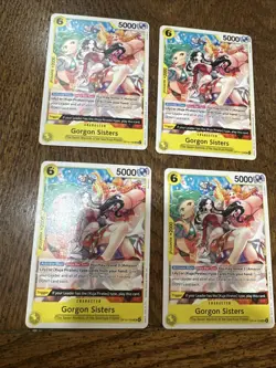 Gorgon Sisters Playset - OP14-105 x4 - The Azure Sea's Seven - One Piece TCG NM - Image 3