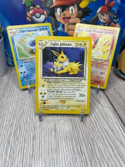 Pokemon Light Jolteon 48/105 │Flareon #46│Vaporeon #52│ Excellent! Neo Destiny! - Image 1