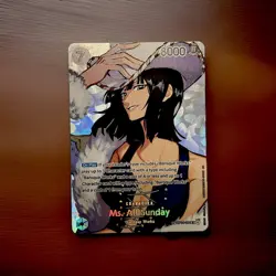 Bandai One Piece Ms. All Sunday OP14-084 SR SP Alt Art Foil EN 8000 7C - Image 1