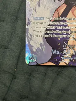 Bandai One Piece Ms. All Sunday OP14-084 SR SP Alt Art Foil EN 8000 7C - Image 4