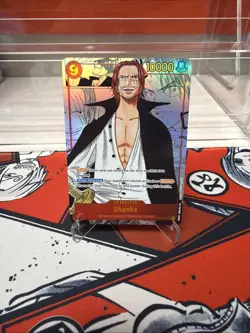 One Piece English OP01-120 Shanks Manga Alternate Art Secret Rare - Image 1