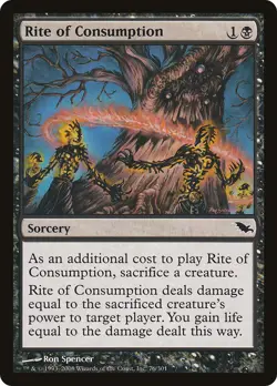 Rite of Consumption (SHM-076) - Shadowmoor - Image 1