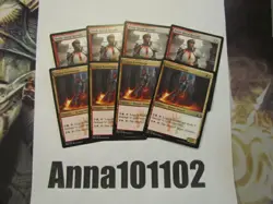 Guilds of Ravnica. Legion Guildmage x4 and Fresh Faced Recruit x4 MTG - Image 1