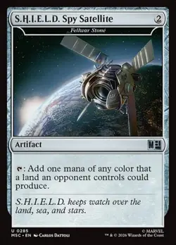 Fellwar Stone "S.H.I.E.L.D. Spy Satellite" MSC NM MTG - Image 1