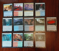 13 Rare MTG Magic the Gathering Dual and Non Basic Lands for EDH Commander Decks - Image 1