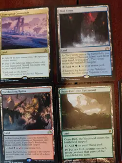13 Rare MTG Magic the Gathering Dual and Non Basic Lands for EDH Commander Decks - Image 3