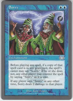 Sorry Unglued Uncommon Magic: The Gathering NM/M - Image 1