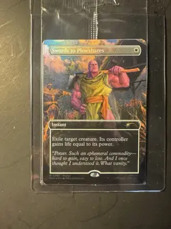 2026 THANOS MtG PSA Promo Swords to Plowshares Marvel Magic The Gathering - Image 1