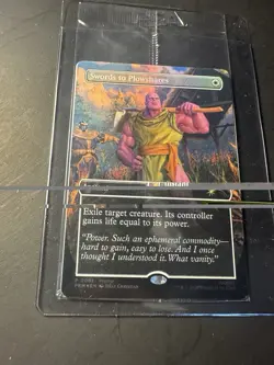 2026 THANOS MtG PSA Promo Swords to Plowshares Marvel Magic The Gathering - Image 4