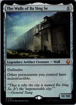 The Walls of Ba Sing Se 261 Avatar: The Last Airbender MTG Foil NM - Image 1