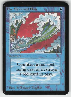 Blue Elemental Blast Alpha Edition Common MAGIC: THE GATHERING - Image 1