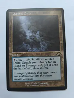 MTG Polluted Delta (Retro Frame) Modern Horizons 3 Regular NM - Image 1
