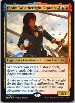 Jhoira, Weatherlight Captain M Dominaria 197 LP - Image 1