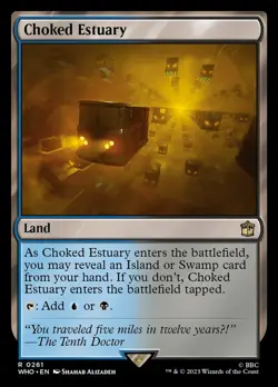 MTG Choked Estuary ** Doctor Who ** English (NM) - Image 1