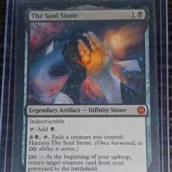 Wizards of the Coast MTG The Soul Stone Legendary Artifact Indestructible - Image 1