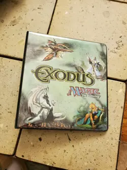 Exodus Binder MTG Magic The Gathering TCG 1996 90s Vintage - Image 1