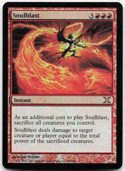 Soulblast 236 Rare 10th Edition Magic: The Gathering Foil Near Mint - Image 1