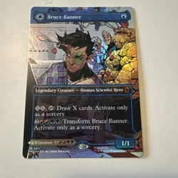 Marvel Super Heroes Bruce Banner (Borderless) (0331) Foil NM - Image 1