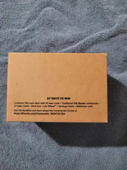 20 Ways to Win Commander Deck Secret Lair 2024 - Sealed - Image 3