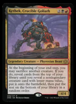 Kethek, Crucible Goliath 206 Phyrexia: All Will Be One Magic: The Gathering - Image 1