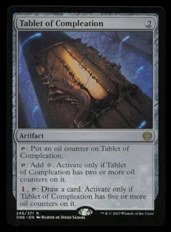 Tablet of Compleation 245 Phyrexia: All Will Be One Magic: The Gathering Foil - Image 1