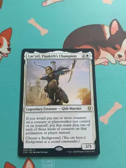 MTG Magic the Gathering - Lae'zel, Vlaakith's Champion - Baldur's Gate - Image 1