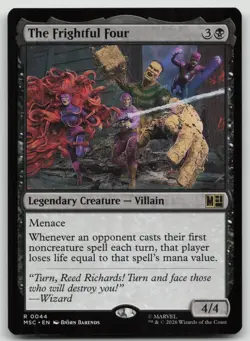 The Frightful Four 44 Commander: Marvel Super Heroes Magic: The Gathering NM - Image 1