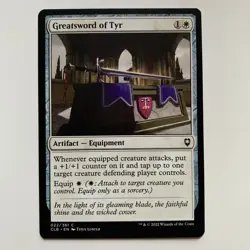 Greatsword of Tyr - 022/361 - Battle for Baldur's Gate - Magic: The Gathering - Image 1