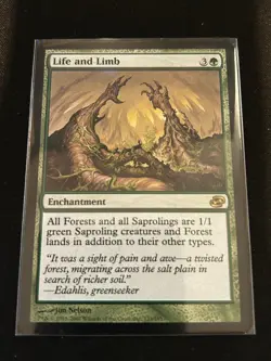 Life and Limb 133 Rare Planar Chaos Magic: The Gathering Near Mint - Image 1