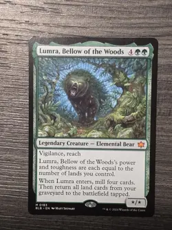 Lumra, Bellow of the Woods - Bloomburrow | PROMO (MTG) NM - Image 3