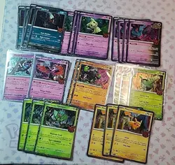 25× Pokemon Halloween Stamped Cosmos Holo Lot SWIRL - Image 1